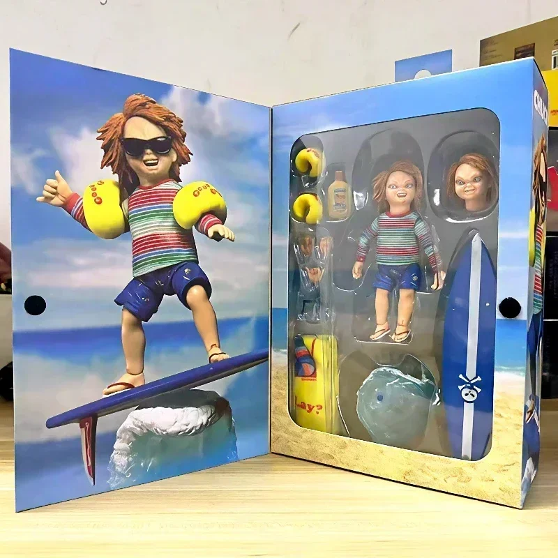 Child'S Play Movie Series Character Chucky Doll Action Figure Surfs Up Model Desktop Ornament Accessories Toy Peripheral Gifts
Child'S Play Movie Series Character Chucky Doll Action Figure Surfs Up Model Desktop Ornament Accessories Toy Peripheral Gifts