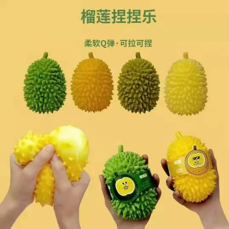 Creative durian pinch music can't be broken, decompression is funny, pressure vent ball, children's toy fruit
Creative durian pinch music can't be broken, decompression is funny, pressure vent ball, children's toy fruit