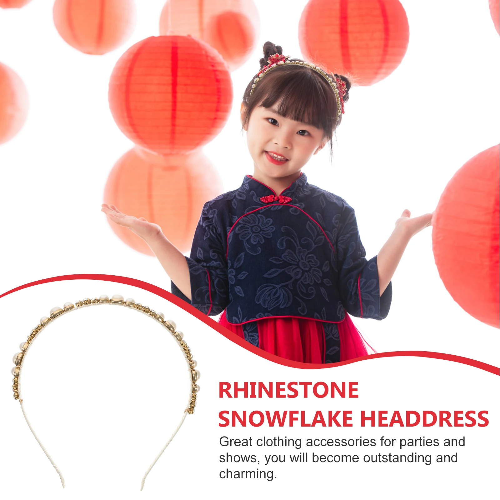 Snowflake Headband Headpiece for Women Holiday Accessories Hairbands Christmas Headbands
Snowflake Headband Headpiece for Women Holiday Accessories Hairbands Christmas Headbands
