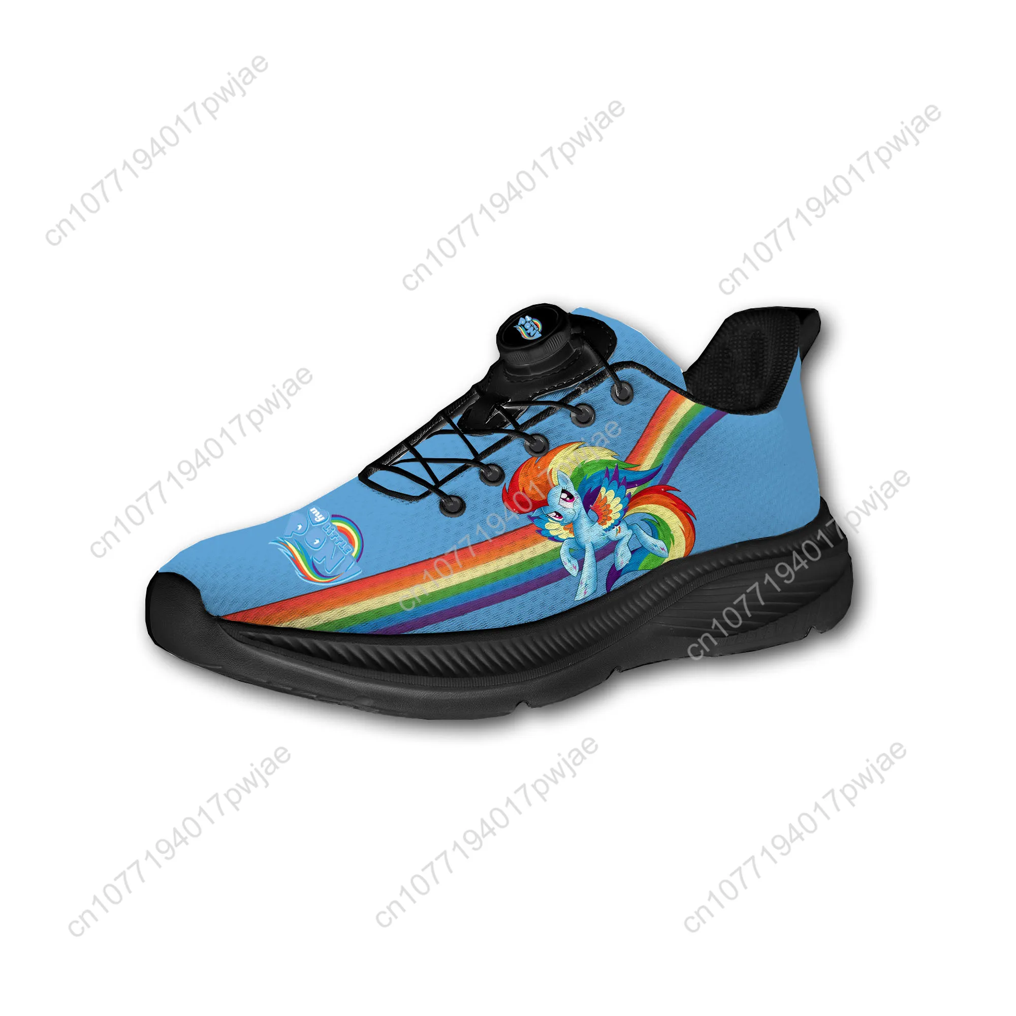 My Little Pony Rainbow Dash Men Women Running Off-road Shoes Laceless Rotating Button Sports Shoe Hiking Leisure Custom Sneaker
My Little Pony Rainbow Dash Men Women Running Off-road Shoes Laceless Rotating Button Sports Shoe Hiking Leisure Custom Sneaker