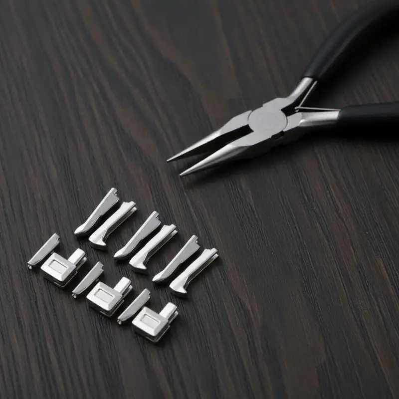 Metal Zipper Repair Stopper Set for Tailor Use 10 Pieces End Bottom Fix Kit DIY Sewing Crafts Accessories for Clothing Bags
Metal Zipper Repair Stopper Set for Tailor Use 10 Pieces End Bottom Fix Kit DIY Sewing Crafts Accessories for Clothing Bags