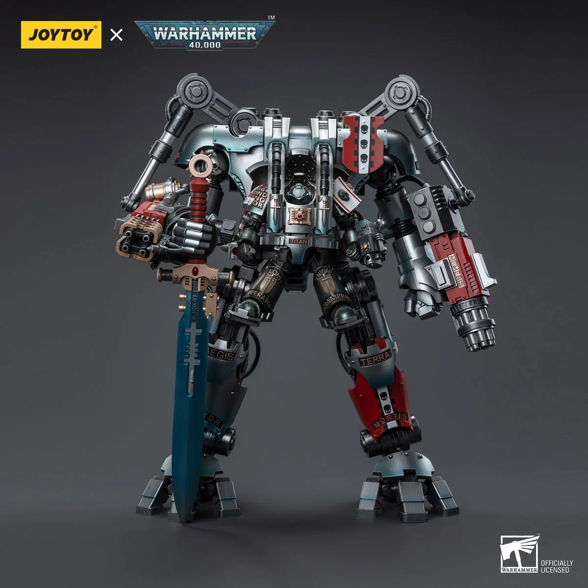 JOYTOY Warhammer 40K масштаб 1/18 серые рыцари Немеда Dreadknight фигурка модель игрушки
JOYTOY Warhammer 40K масштаб 1/18 серые рыцари Немеда Dreadknight фигурка модель игрушки