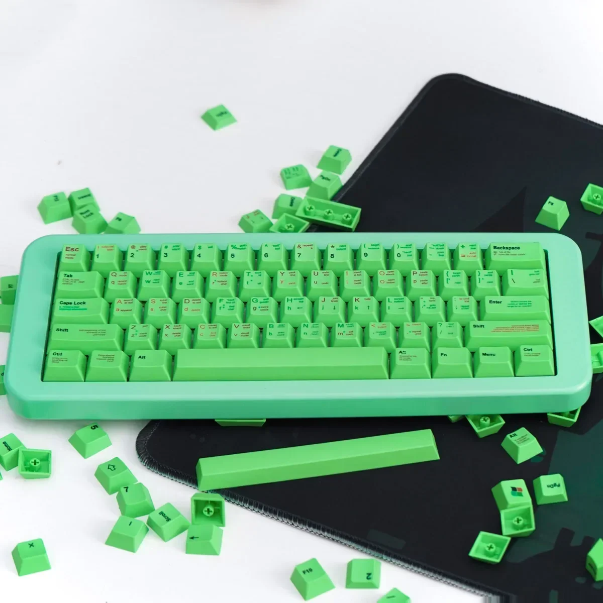 140 key mechanical keyboard keycaps PBT sublimation cherry original height suitable 61 64
140 key mechanical keyboard keycaps PBT sublimation cherry original height suitable 61 64