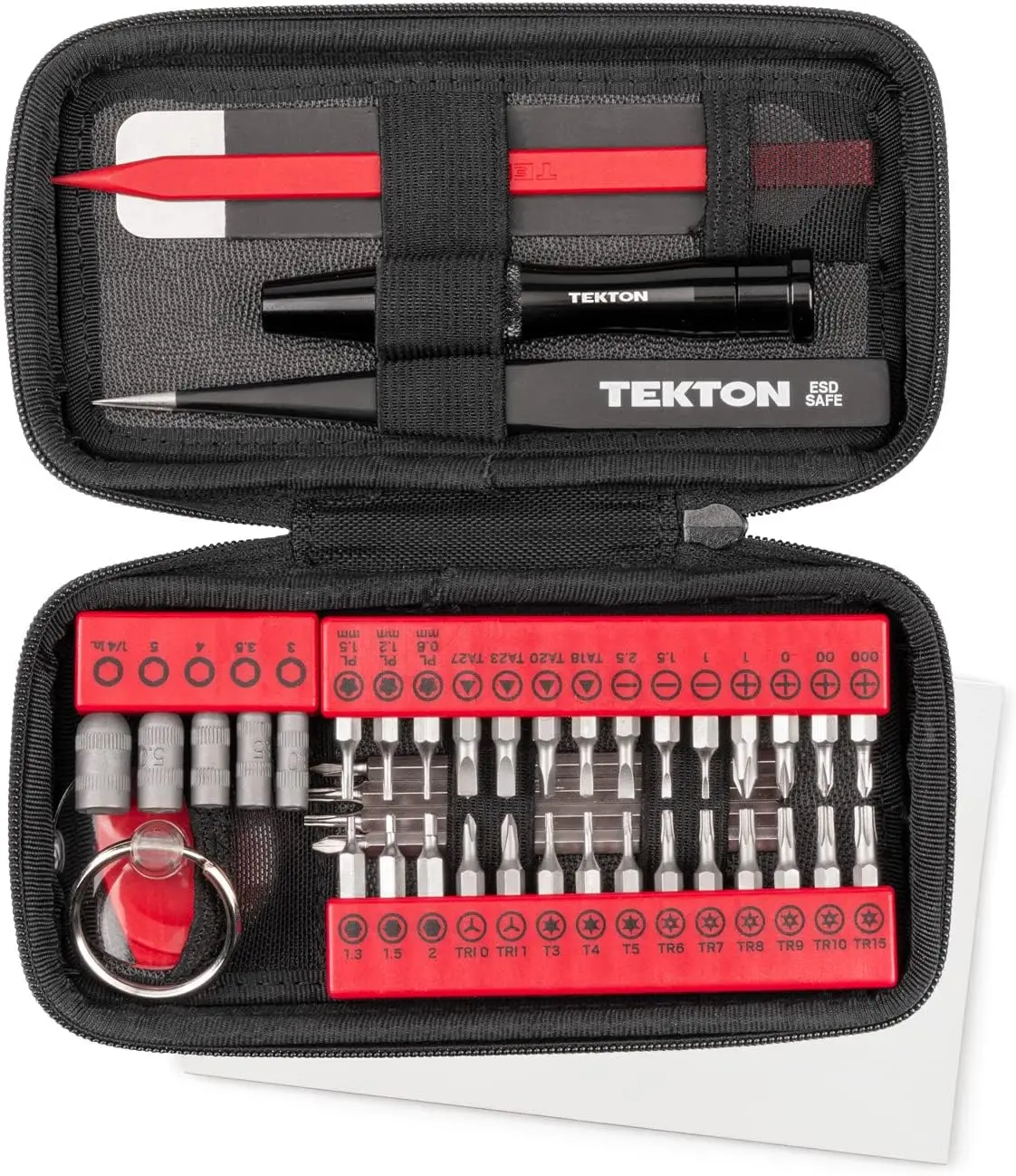 46-Piece Precision Repair Tool Kit for Phones, Laptops & Electronics with Magnetic Driver and Case
46-Piece Precision Repair Tool Kit for Phones, Laptops & Electronics with Magnetic Driver and Case