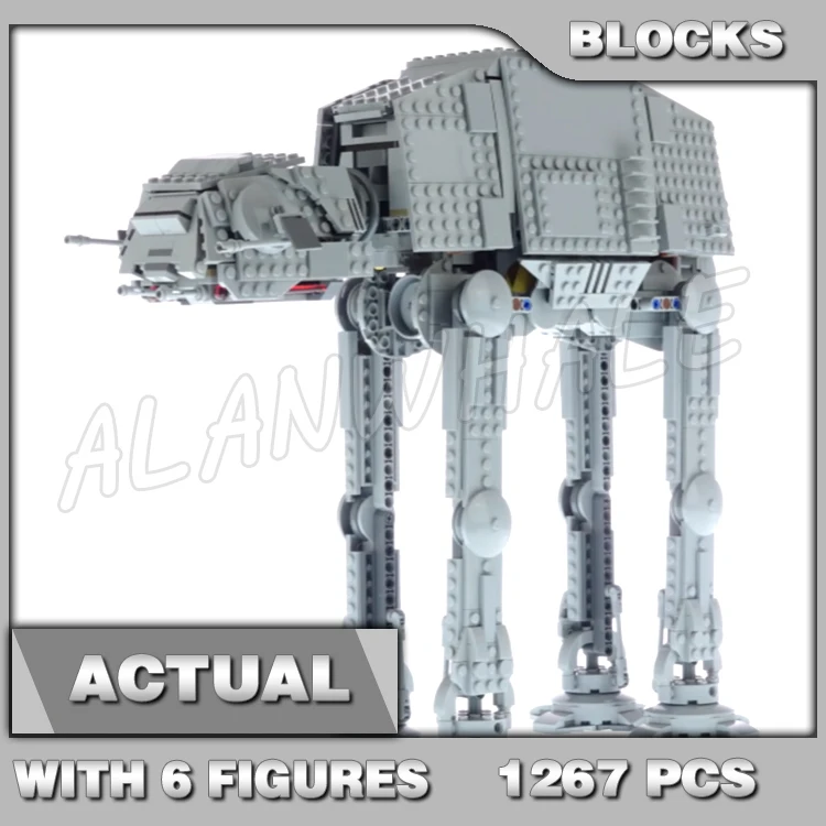 1267pcs Star Plan AT-AT Armored Transport Vehicle Walker Snowtroopers Bike 60017 Building Blocks Toy Compatible With Model
1267pcs Star Plan AT-AT Armored Transport Vehicle Walker Snowtroopers Bike 60017 Building Blocks Toy Compatible With Model