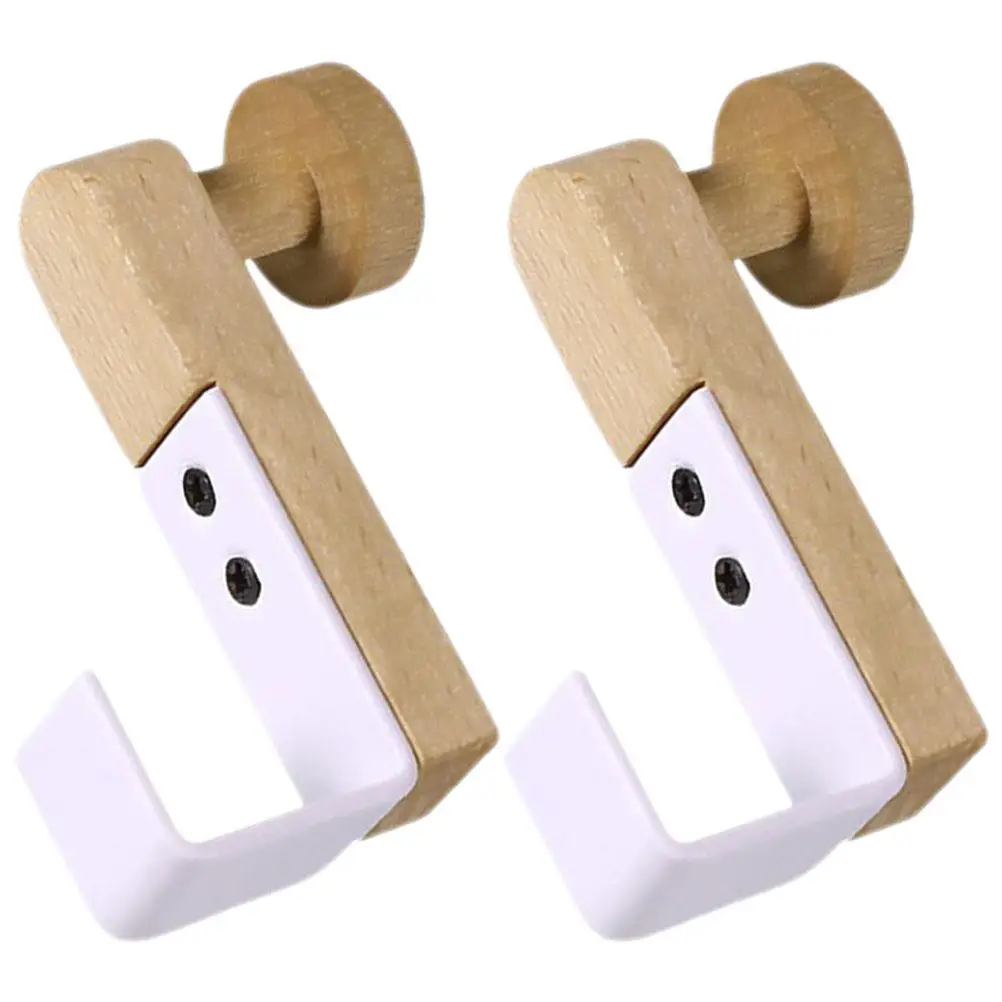 2Pcs Drawer Partition Hooks over Door Wooden Hanger for Bags Clothes Hats Towels Bathroom Door Hooks Organizer Hangers Punch
2Pcs Drawer Partition Hooks over Door Wooden Hanger for Bags Clothes Hats Towels Bathroom Door Hooks Organizer Hangers Punch