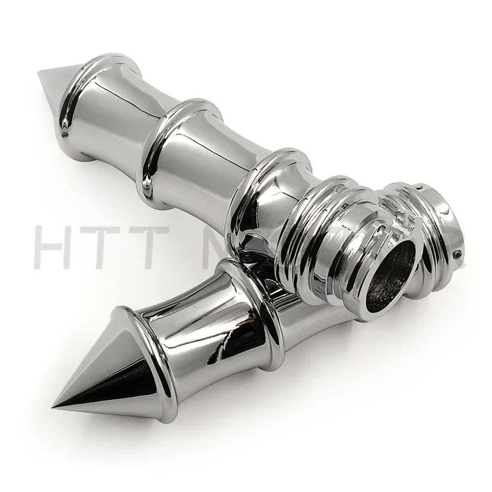 Motorcycle Chrome Skeleton Spike 1" 25mm Hand Grips for 1996-2010 Harley Davidson Softail,Honda VTX 1800 2002-2006
Motorcycle Chrome Skeleton Spike 1" 25mm Hand Grips for 1996-2010 Harley Davidson Softail,Honda VTX 1800 2002-2006