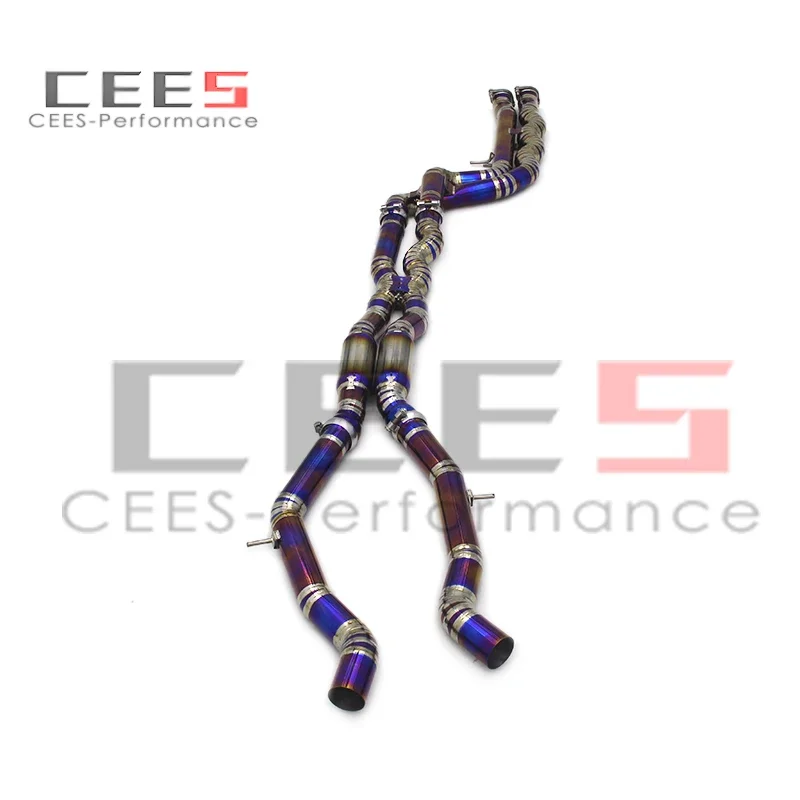 CEES for BMW M3/M4 F80/F82 3.0T 2015-2019 Titanium Performance Equal Length Mid Pipe with Resonator
CEES for BMW M3/M4 F80/F82 3.0T 2015-2019 Titanium Performance Equal Length Mid Pipe with Resonator