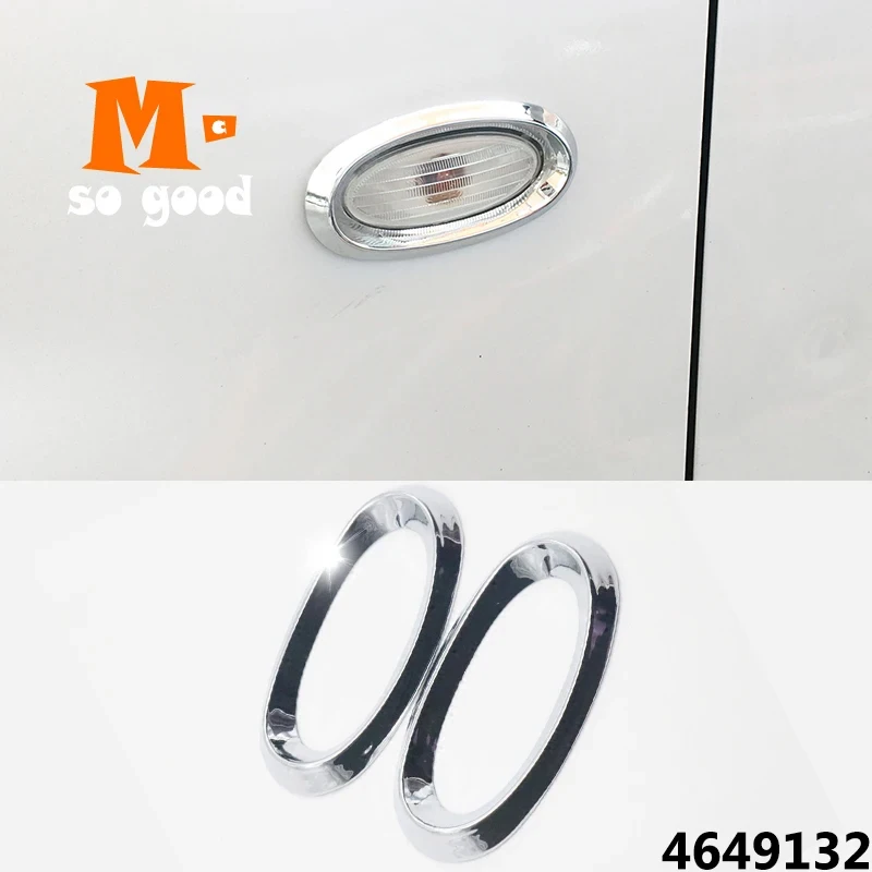 ABS Chrome For Nissan Cube Juke Leaf Note Micra March Side Light Turn Signal Lamp Cover Trim Car Styling Sticker Accessories
ABS Chrome For Nissan Cube Juke Leaf Note Micra March Side Light Turn Signal Lamp Cover Trim Car Styling Sticker Accessories