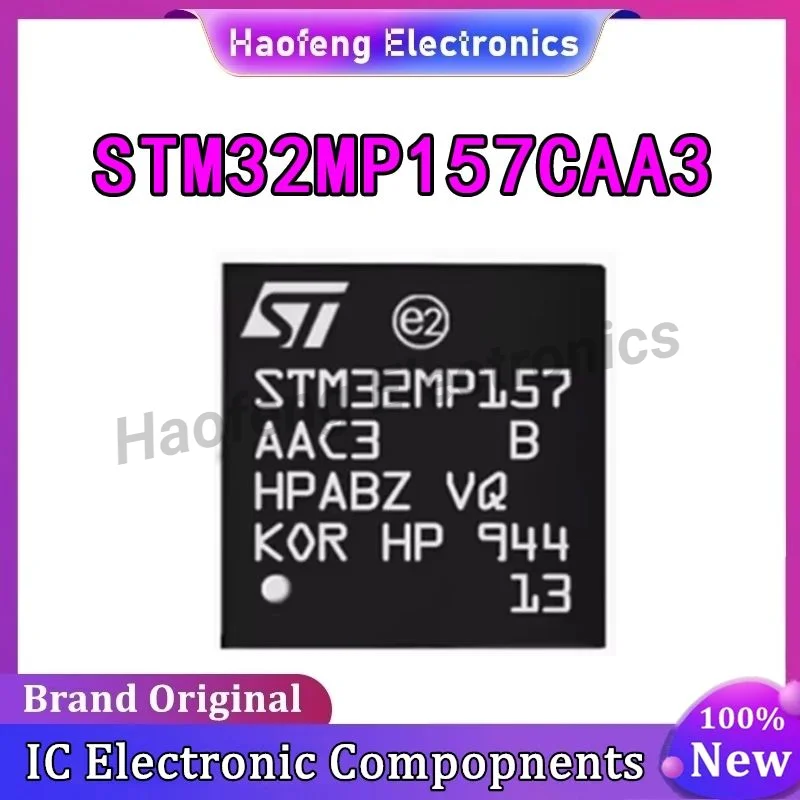 Новый оригинальный 32-битный микроконтроллер STM32MP157CAA3 TFBGA-361 на складе
Новый оригинальный 32-битный микроконтроллер STM32MP157CAA3 TFBGA-361 на складе