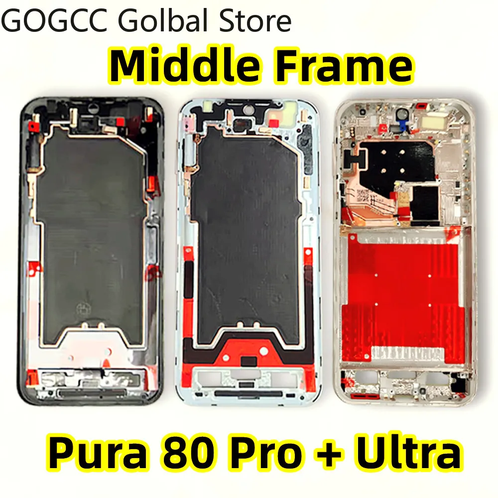 Middle Frame + Side Button For Huawei Pura 80 Pro Plus P80 Ultra Front Screen Bezel Case Housing LCD Chassis Plate Holder Parts
Middle Frame + Side Button For Huawei Pura 80 Pro Plus P80 Ultra Front Screen Bezel Case Housing LCD Chassis Plate Holder Parts