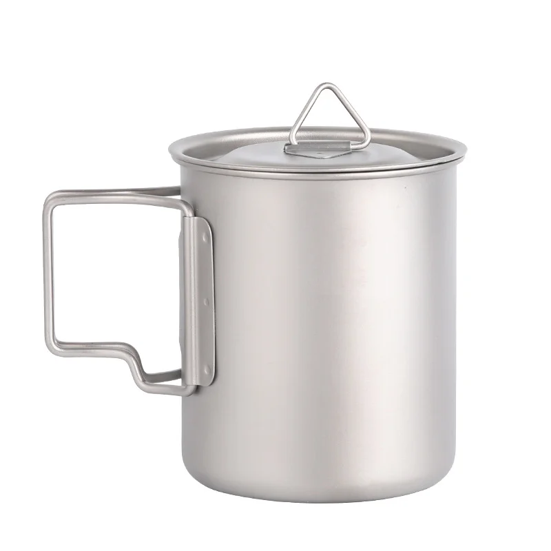 Titanium pot cup outdoor ultra lightweight portable titanium camping pot picnic water cup, accessories camping
Titanium pot cup outdoor ultra lightweight portable titanium camping pot picnic water cup, accessories camping