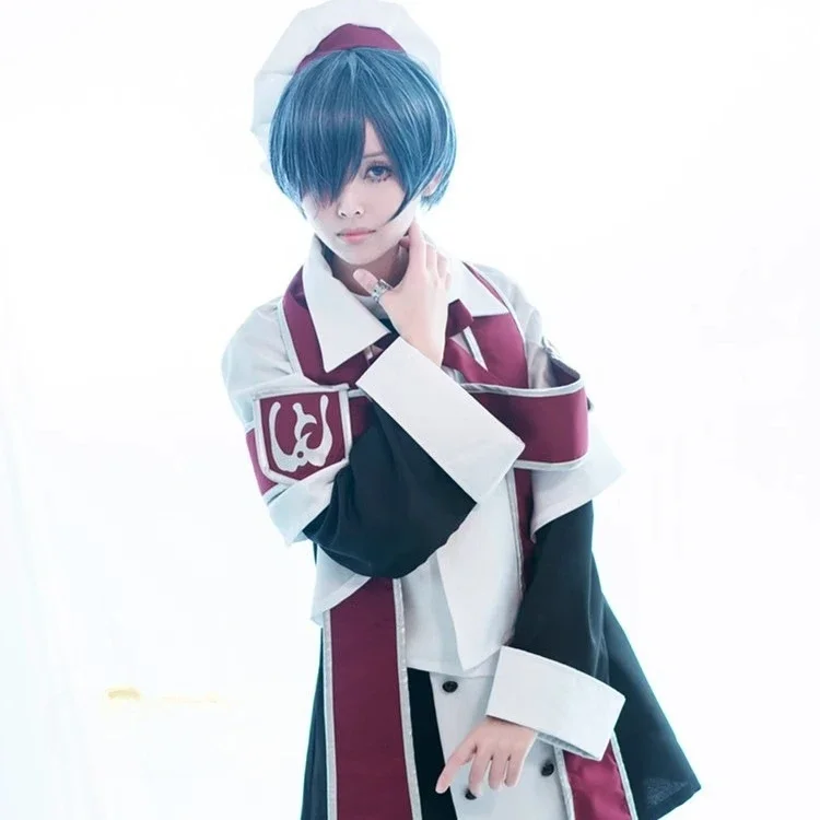 Anime Ciel Phantomhive Smile Halloween Costume Black Deacon Cosplay Charles Master Choir Dress Tuxedo Role-playing Costume Wig
Anime Ciel Phantomhive Smile Halloween Costume Black Deacon Cosplay Charles Master Choir Dress Tuxedo Role-playing Costume Wig