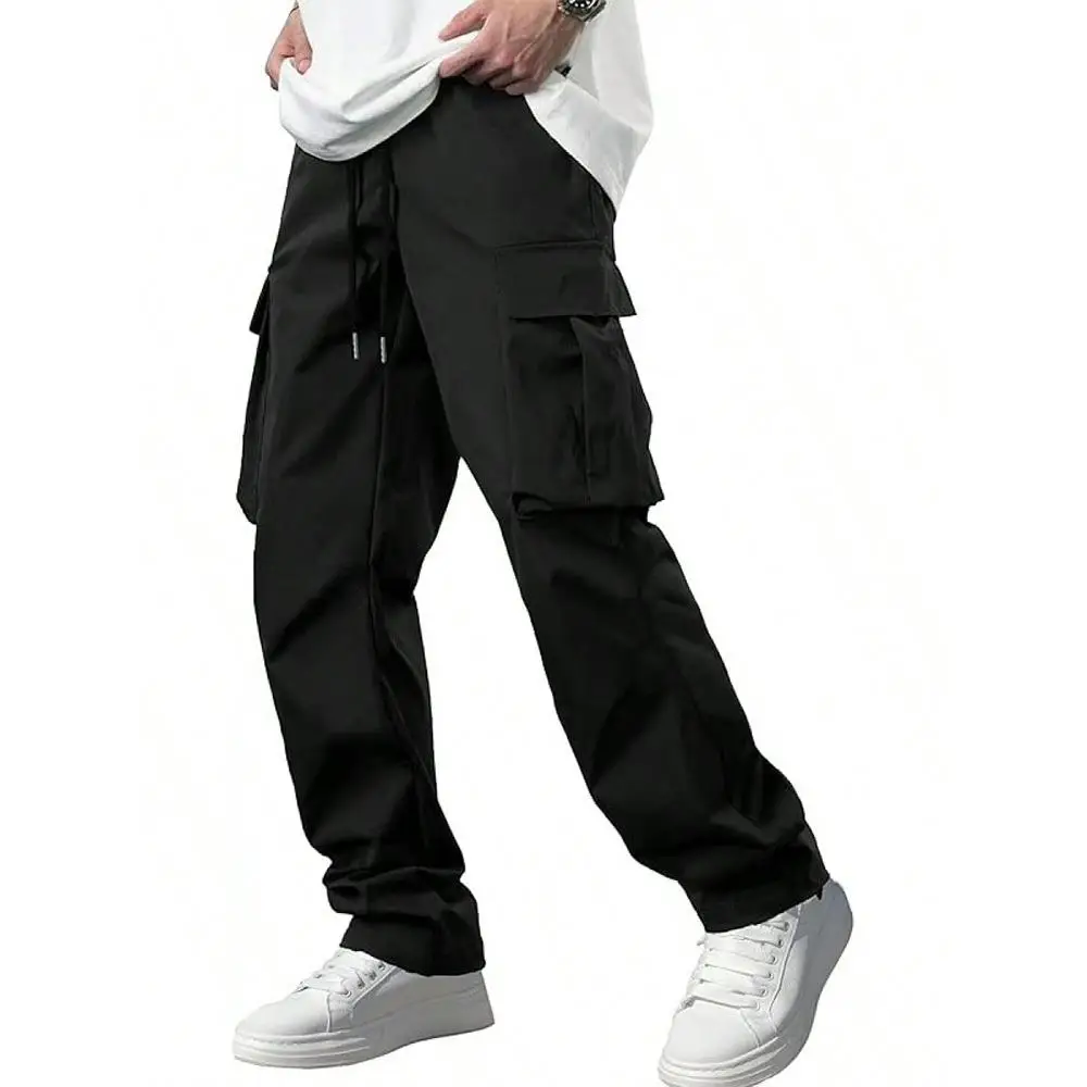 Men's Workwear Casual Pants Sports Multi-Pocket Outdoor Drawstring Long Trousers High Waist Straight Leg Korean Style Polyest...
Men's Workwear Casual Pants Sports Multi-Pocket Outdoor Drawstring Long Trousers High Waist Straight Leg Korean Style Polyest...