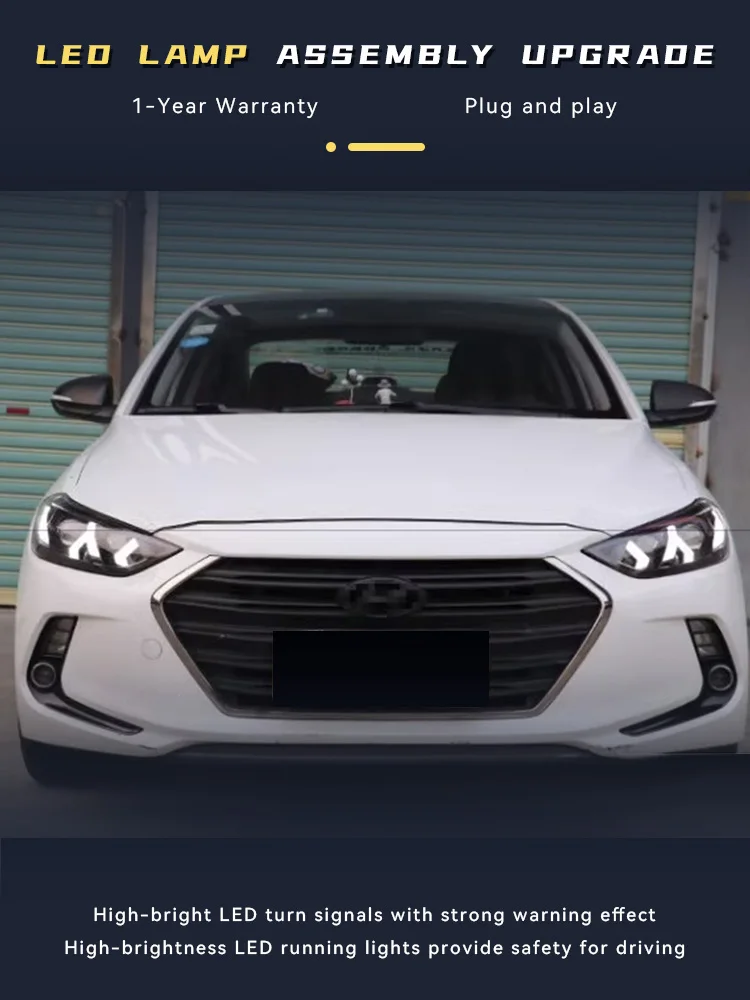 Car Lights For Hyundai Elantra 2016-2020 New Upgrade Devil Eyes Design Full LED Headlight DRL Signal Lamp Tool Accessories
Car Lights For Hyundai Elantra 2016-2020 New Upgrade Devil Eyes Design Full LED Headlight DRL Signal Lamp Tool Accessories
