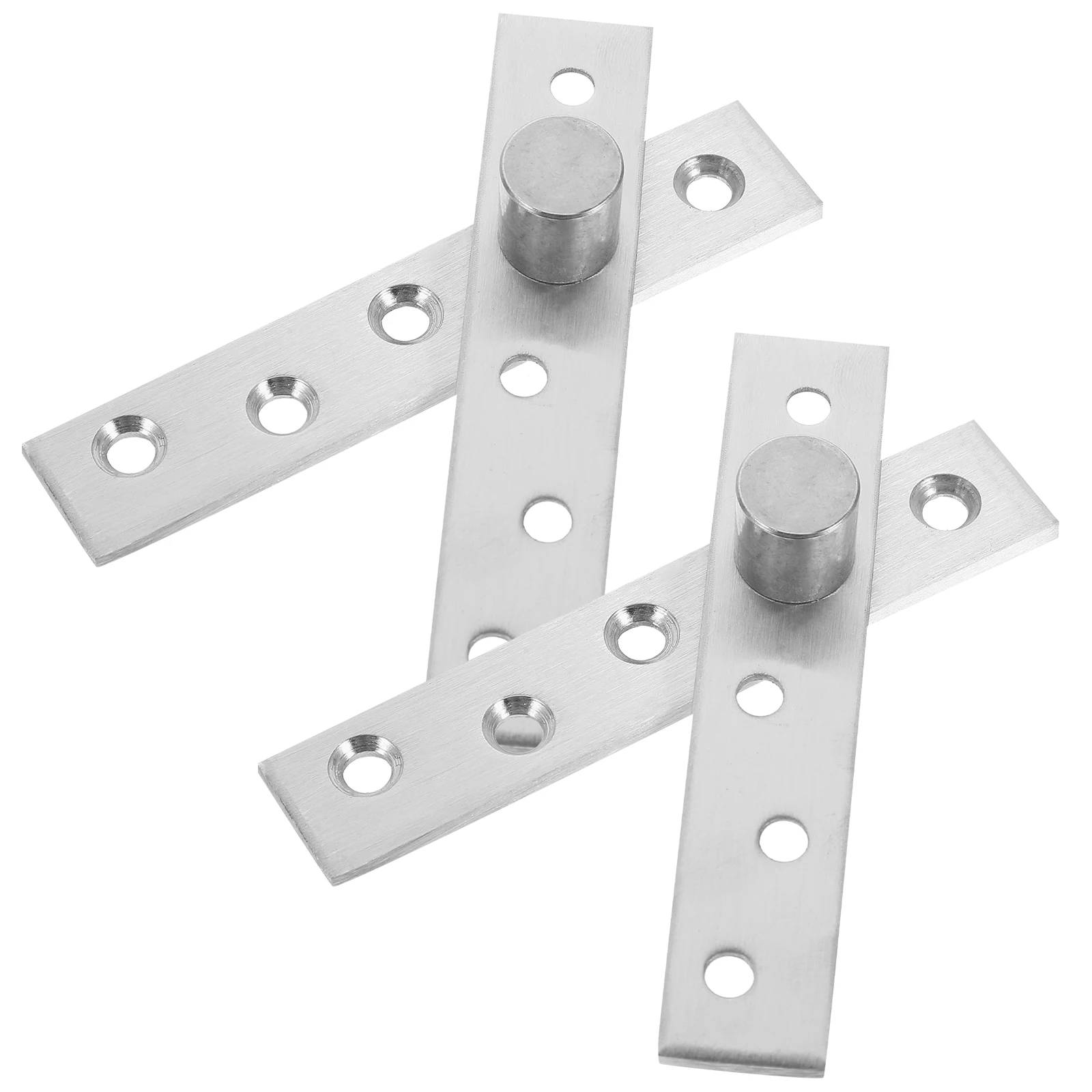2Pcs Stainless Steel Door Pivot Hinge Hidden Hardware 360Degree Rotatable Solid Thick Lines Easy Installation
2Pcs Stainless Steel Door Pivot Hinge Hidden Hardware 360Degree Rotatable Solid Thick Lines Easy Installation