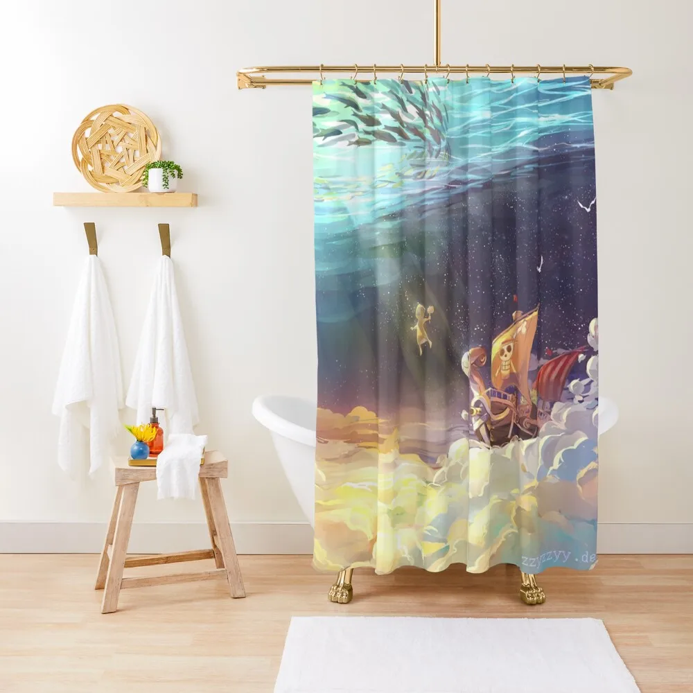 The Merry under the ocean Shower Curtain Modern Bathroom Accessories Waterproof Shower Curtain 
The Merry under the ocean Shower Curtain Modern Bathroom Accessories Waterproof Shower Curtain