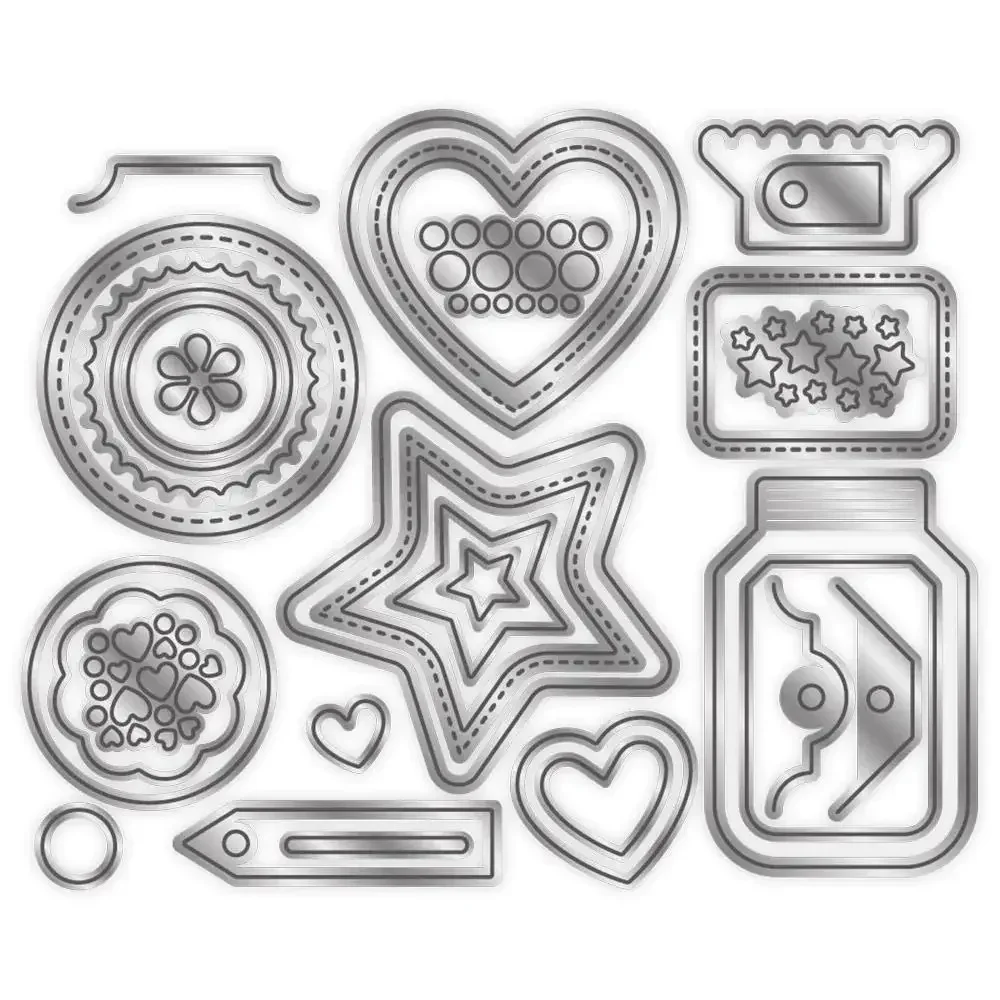 Piggy Craft metal cutting dies cut die mold Various shapes of tag Scrapbook paper craft knife mould blade punch stencils dies
Piggy Craft metal cutting dies cut die mold Various shapes of tag Scrapbook paper craft knife mould blade punch stencils dies