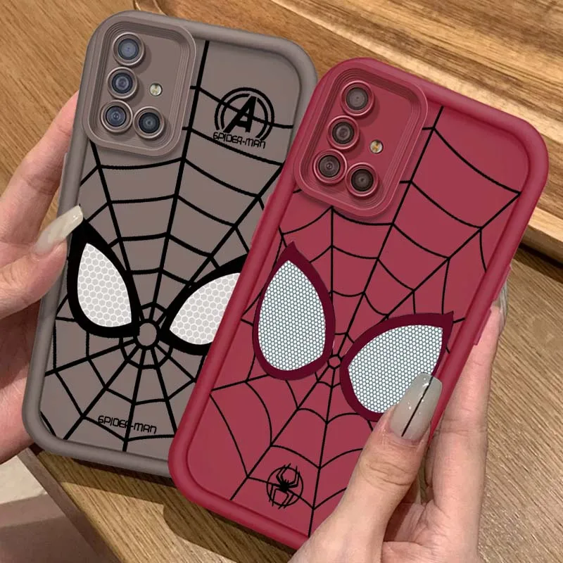 Marvel Luxury Logo Spider Man Phone Case For Samsung A73 A72 A56 A55 A54 A53 A35 A32 A25 A24 A23 A21s A14 A05 5G Eye Ladder
Marvel Luxury Logo Spider Man Phone Case For Samsung A73 A72 A56 A55 A54 A53 A35 A32 A25 A24 A23 A21s A14 A05 5G Eye Ladder