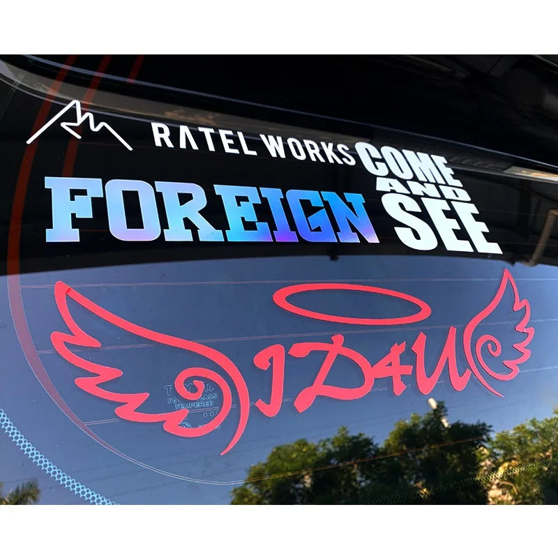 Car Decal Waterproof Die Cut Stickers High UV Resistance Vinyl Decoration Car Body Home Window
Car Decal Waterproof Die Cut Stickers High UV Resistance Vinyl Decoration Car Body Home Window
