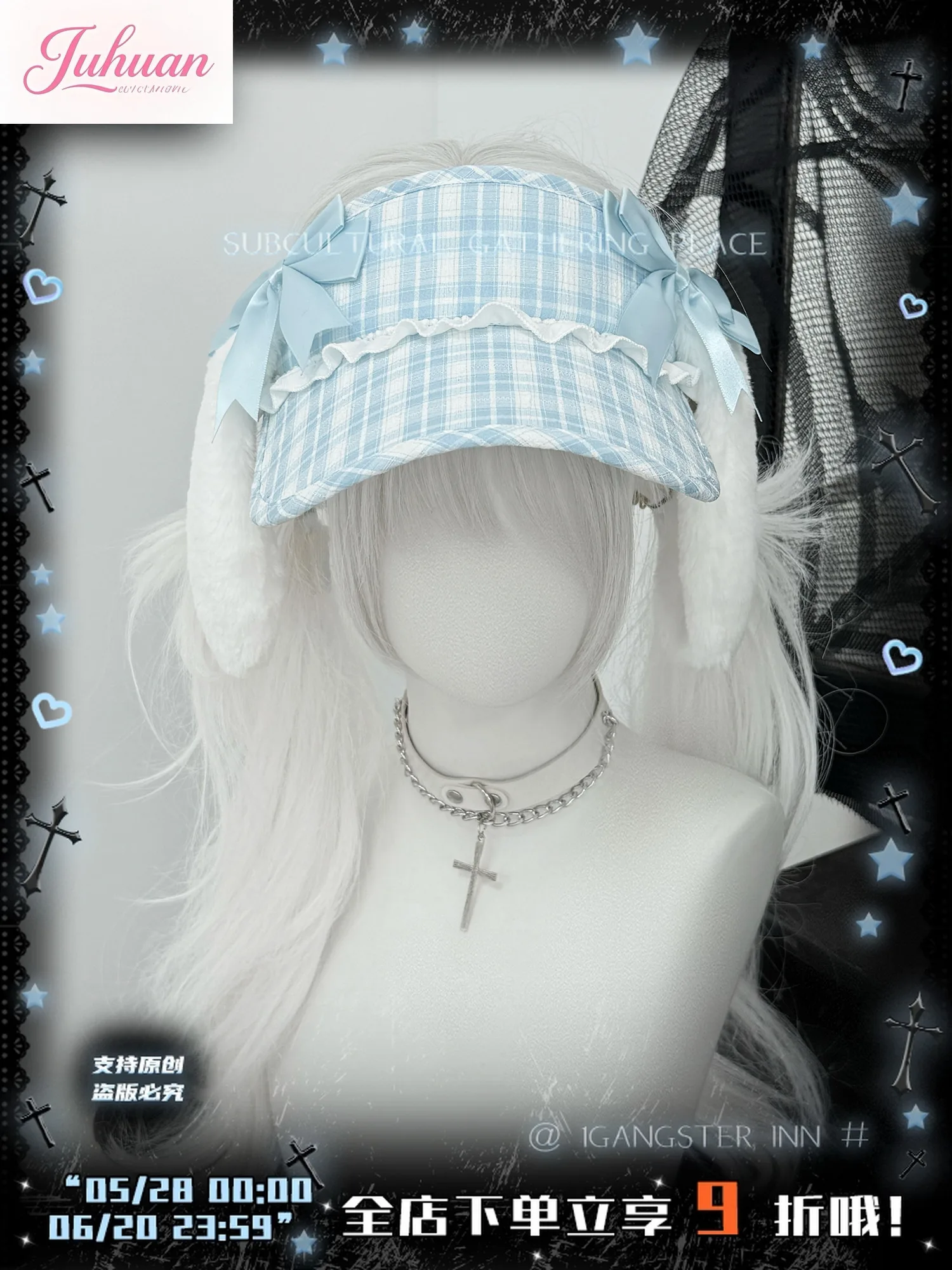 Original Rabbit Empty Top Sun Hats Sweet Bitter Girl Y2k Subculture Hats Lolita Mining Series Cute House Series Sun Protection
Original Rabbit Empty Top Sun Hats Sweet Bitter Girl Y2k Subculture Hats Lolita Mining Series Cute House Series Sun Protection