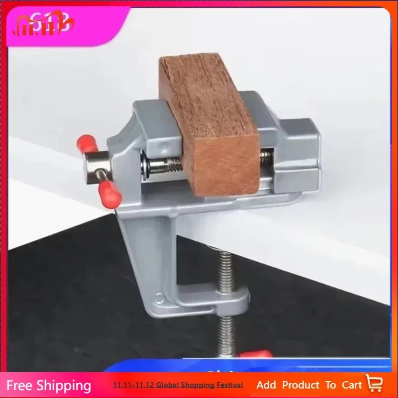 Sturdy Mini Aluminum Bench Vise: Adjustable Table Clamp for Crafting, Electronics, & DIY Projects
Sturdy Mini Aluminum Bench Vise: Adjustable Table Clamp for Crafting, Electronics, & DIY Projects
