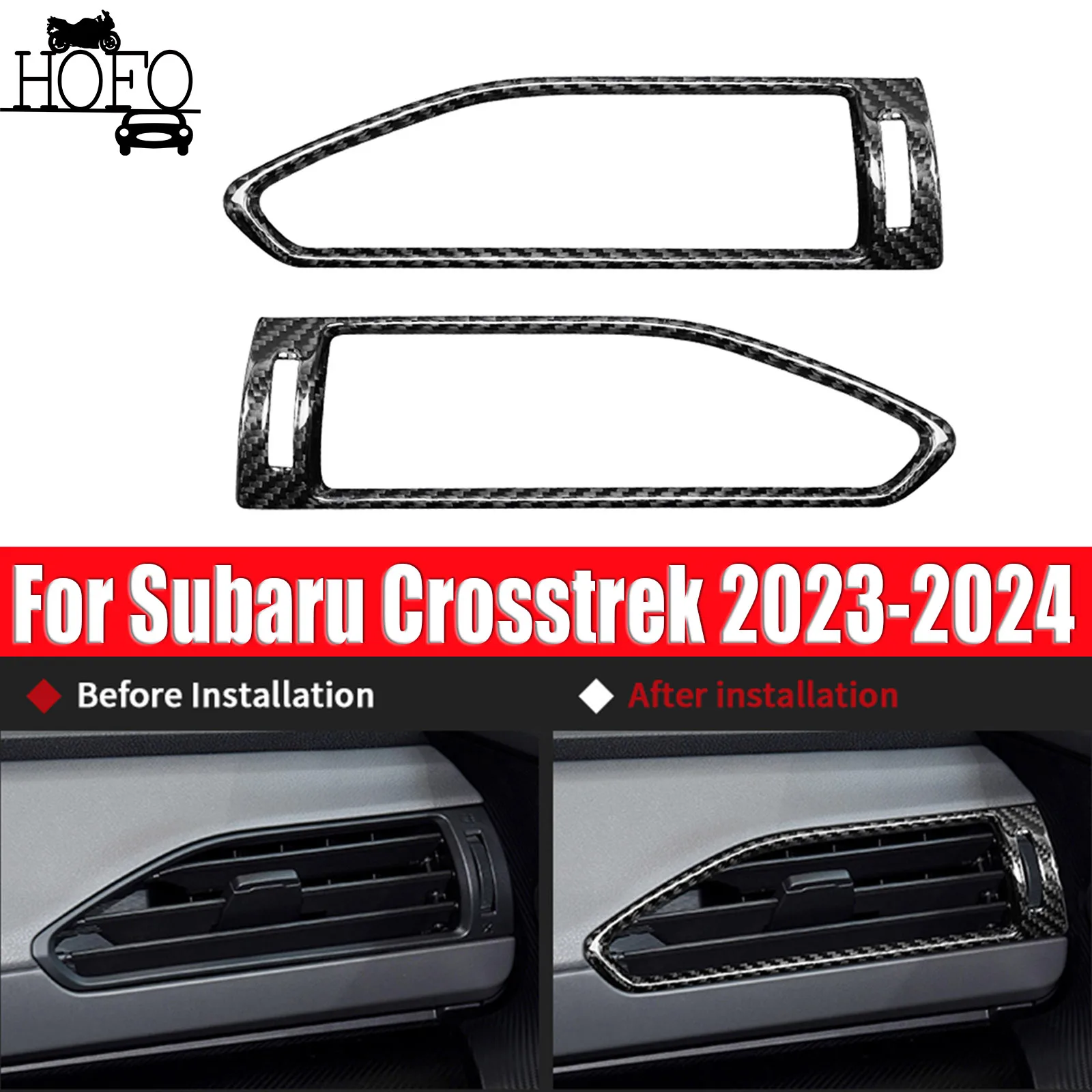 2PCS Dashboard Side Air Condition Vent Cover For Subaru Crosstrek 2023-2024
2PCS Dashboard Side Air Condition Vent Cover For Subaru Crosstrek 2023-2024