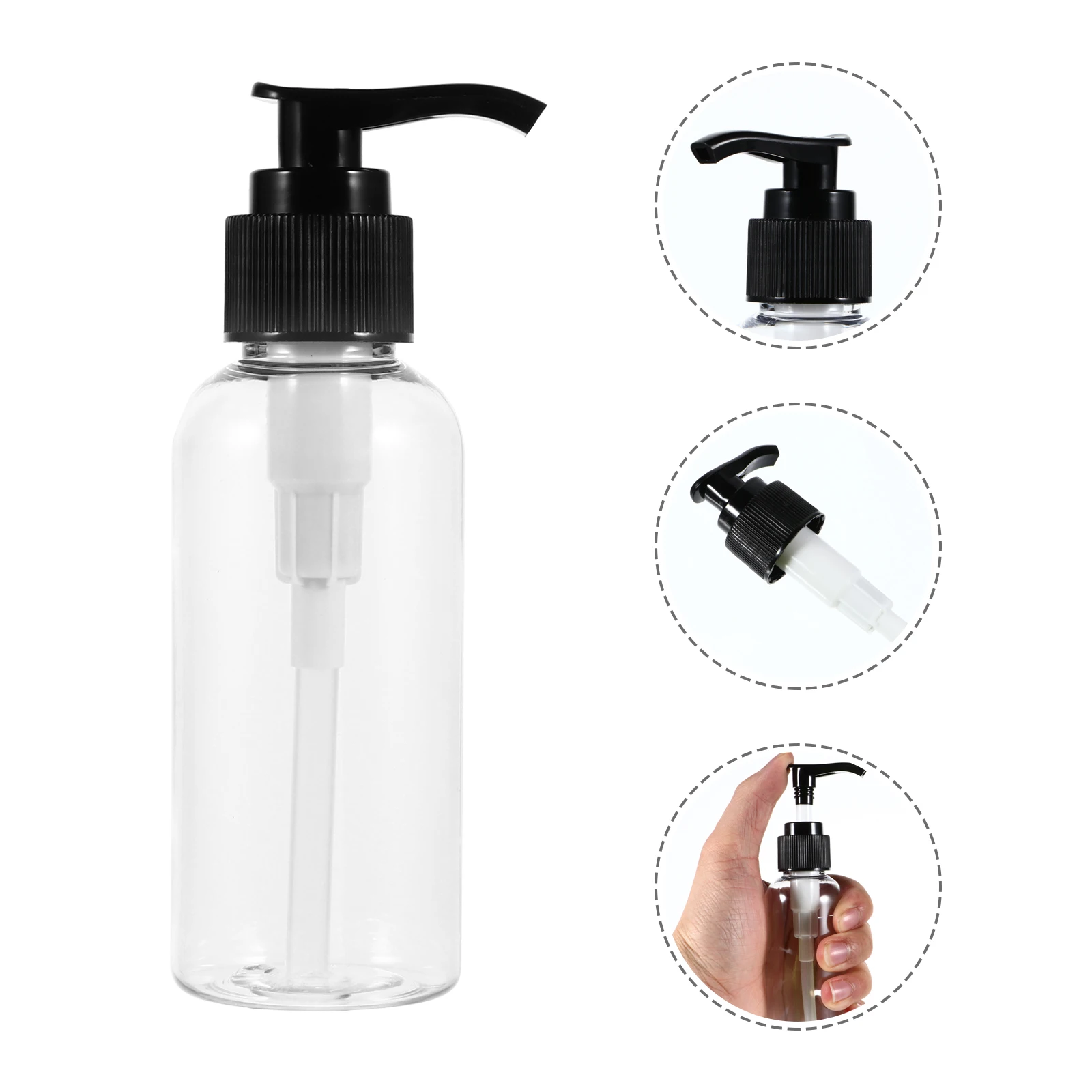 6pcs Lotion Pump Bottle Durable Safe Material Travel Toiletries Container Portable Shampoo Storage Refillable Empty Plastic 
6pcs Lotion Pump Bottle Durable Safe Material Travel Toiletries Container Portable Shampoo Storage Refillable Empty Plastic