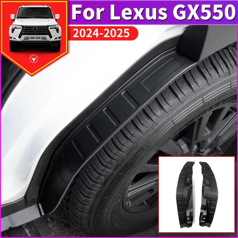 For 2024-2025 Lexus GX550 rear wheel fender lining 550h Exterior Upgraded Modification Protective plate Accessories Tuning
For 2024-2025 Lexus GX550 rear wheel fender lining 550h Exterior Upgraded Modification Protective plate Accessories Tuning