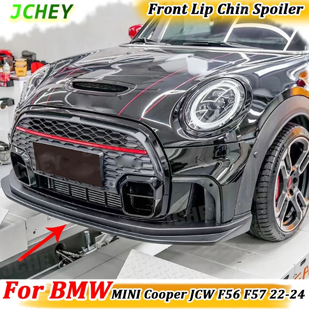 JCHEY сухое углеродное волокно для BMW MINI Cooper JCW F56 F57 2022-2024, спойлер для переднего бампера, FRP, передний спойлер на подбородок
JCHEY сухое углеродное волокно для BMW MINI Cooper JCW F56 F57 2022-2024, спойлер для переднего бампера, FRP, передний спойлер на подбородок