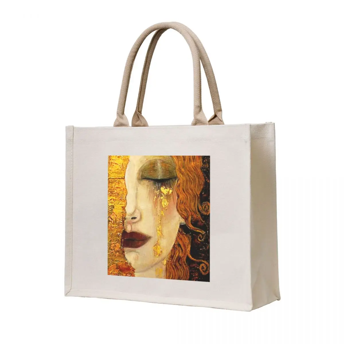 Gustav Klimt Freya's Tears w/Signature| Women's Grief Art Nouveau Tote Bag personalized tote
Gustav Klimt Freya's Tears w/Signature| Women's Grief Art Nouveau Tote Bag personalized tote