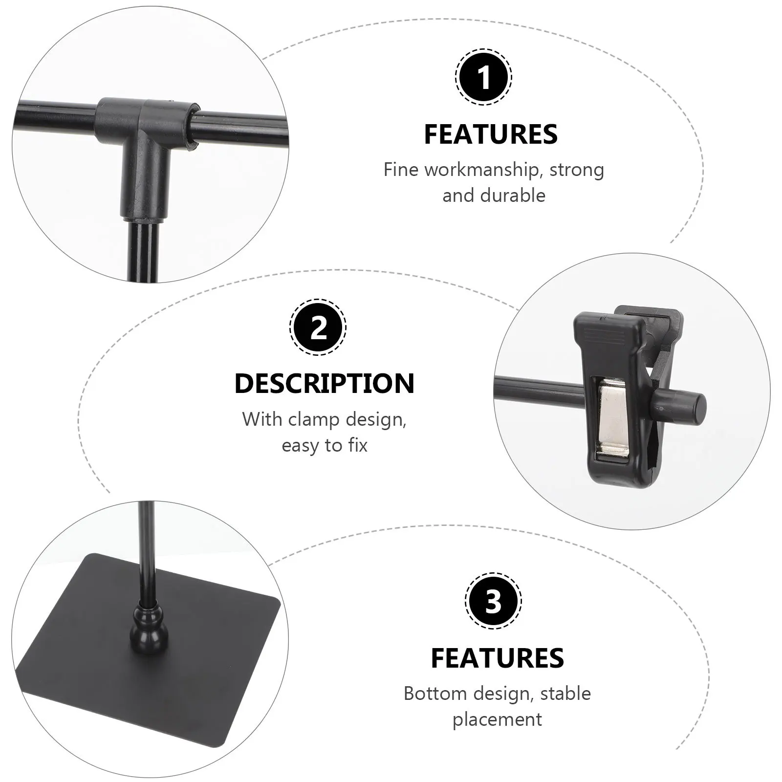 T Shape Adjustable Poster Holder Advertising Display Stand Durable Practical Height Adjustable Sign Rack Poster Showing Stand
T Shape Adjustable Poster Holder Advertising Display Stand Durable Practical Height Adjustable Sign Rack Poster Showing Stand