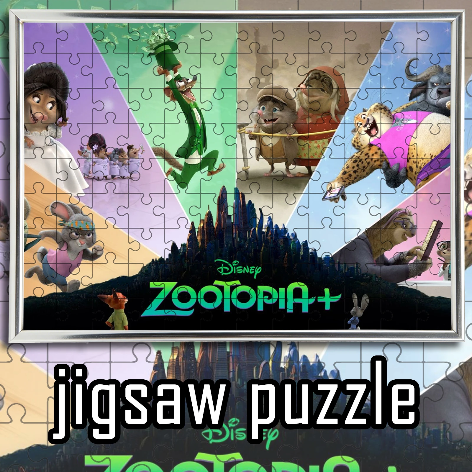 Zootopia+ Side Characters & Stories Assembled Puzzle - Stress Relief Leisure Toy for Adult Disney Fans
Zootopia+ Side Characters & Stories Assembled Puzzle - Stress Relief Leisure Toy for Adult Disney Fans