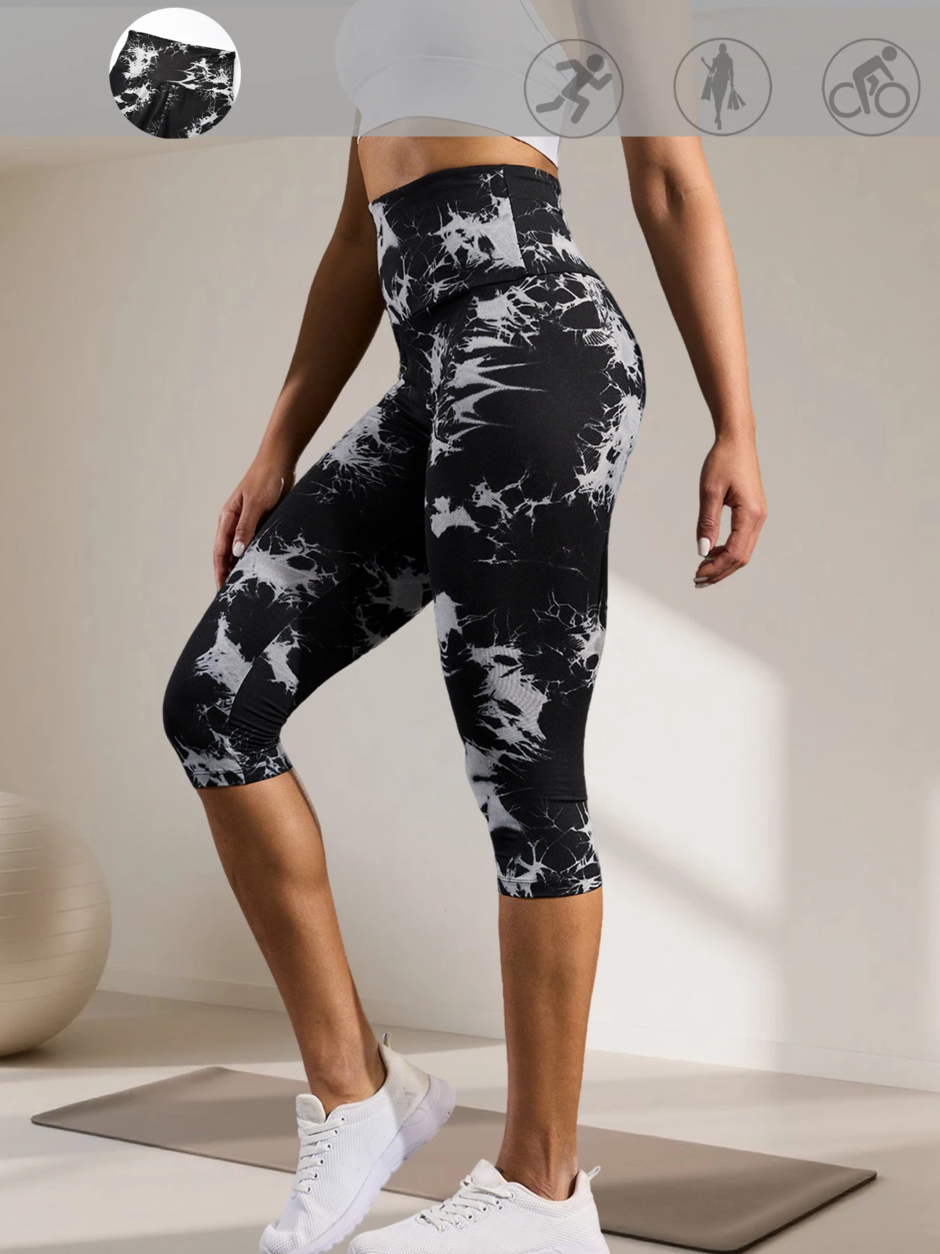 Women's High Waisted Capri Pants Super Soft Tummy Control No See Through Workout Yoga Running Athletic Push Up Gym Leggings 
Women's High Waisted Capri Pants Super Soft Tummy Control No See Through Workout Yoga Running Athletic Push Up Gym Leggings
