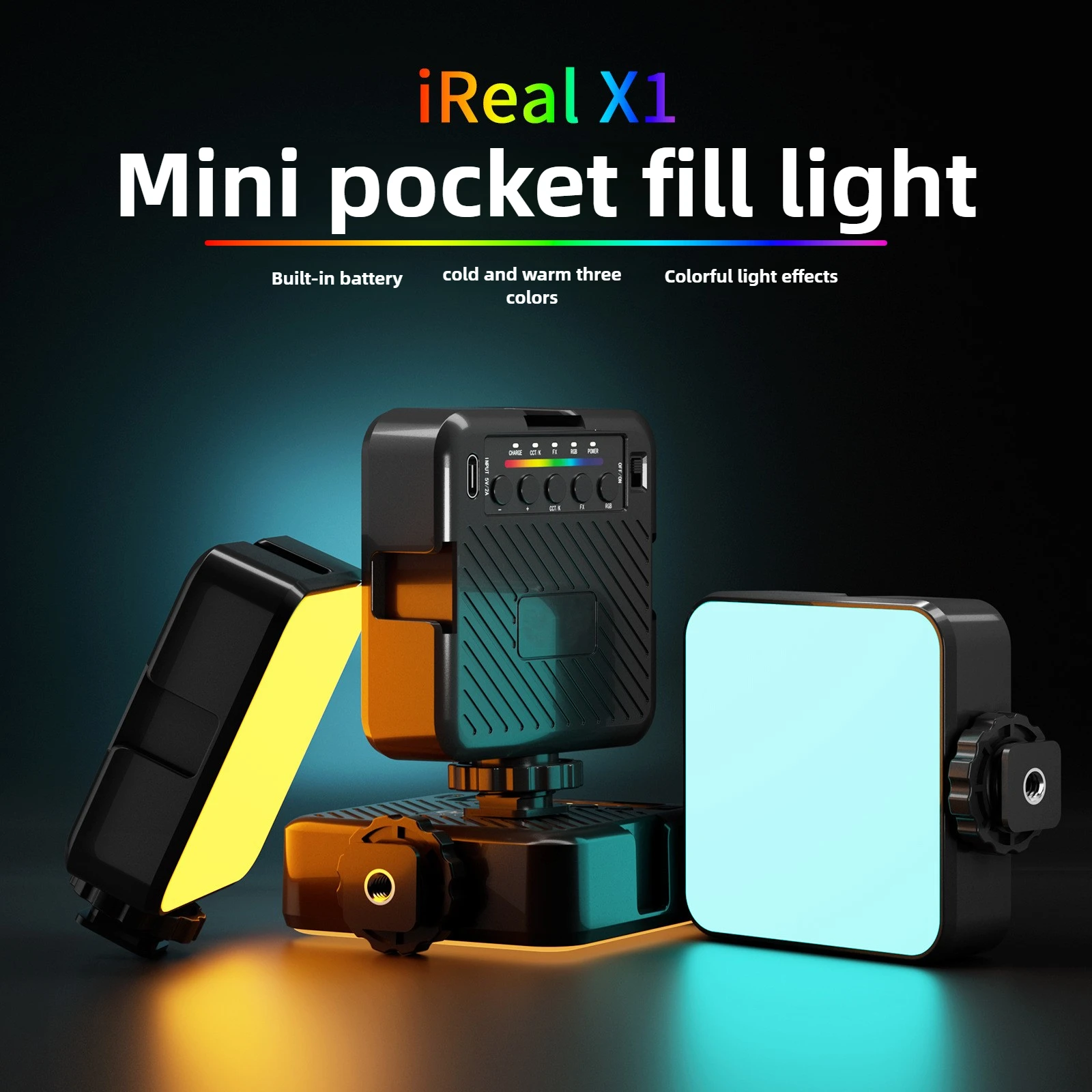 Pocket Fill Light Portable LED Light for Clear Photography & Live Streaming for Clearer Pictures
Pocket Fill Light Portable LED Light for Clear Photography & Live Streaming for Clearer Pictures
