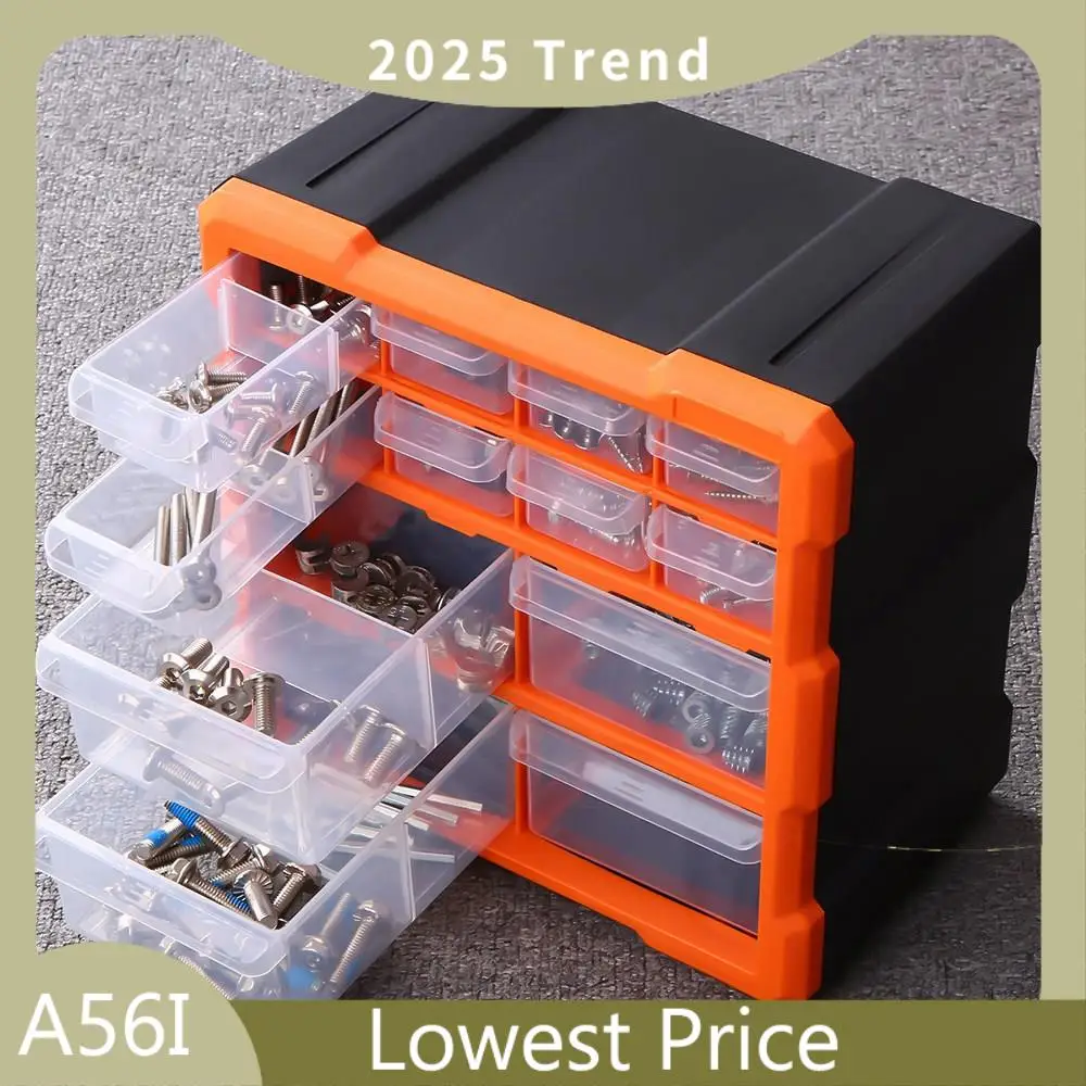 ABDD F-156D Portable Plastic Tool Parts Box Suitcase Electrician Tool Box & Drawer PP+PS Parts Storage Box
ABDD F-156D Portable Plastic Tool Parts Box Suitcase Electrician Tool Box & Drawer PP+PS Parts Storage Box