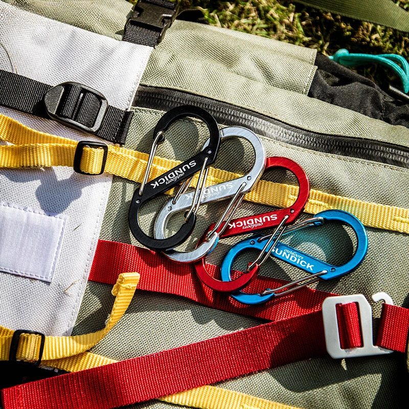 Outdoor Aluminum Alloy S-shaped Buckle Multifunctional Steel Wire Buckle Camping Portable Backpack Spring Quick Hanging Buckle
Outdoor Aluminum Alloy S-shaped Buckle Multifunctional Steel Wire Buckle Camping Portable Backpack Spring Quick Hanging Buckle