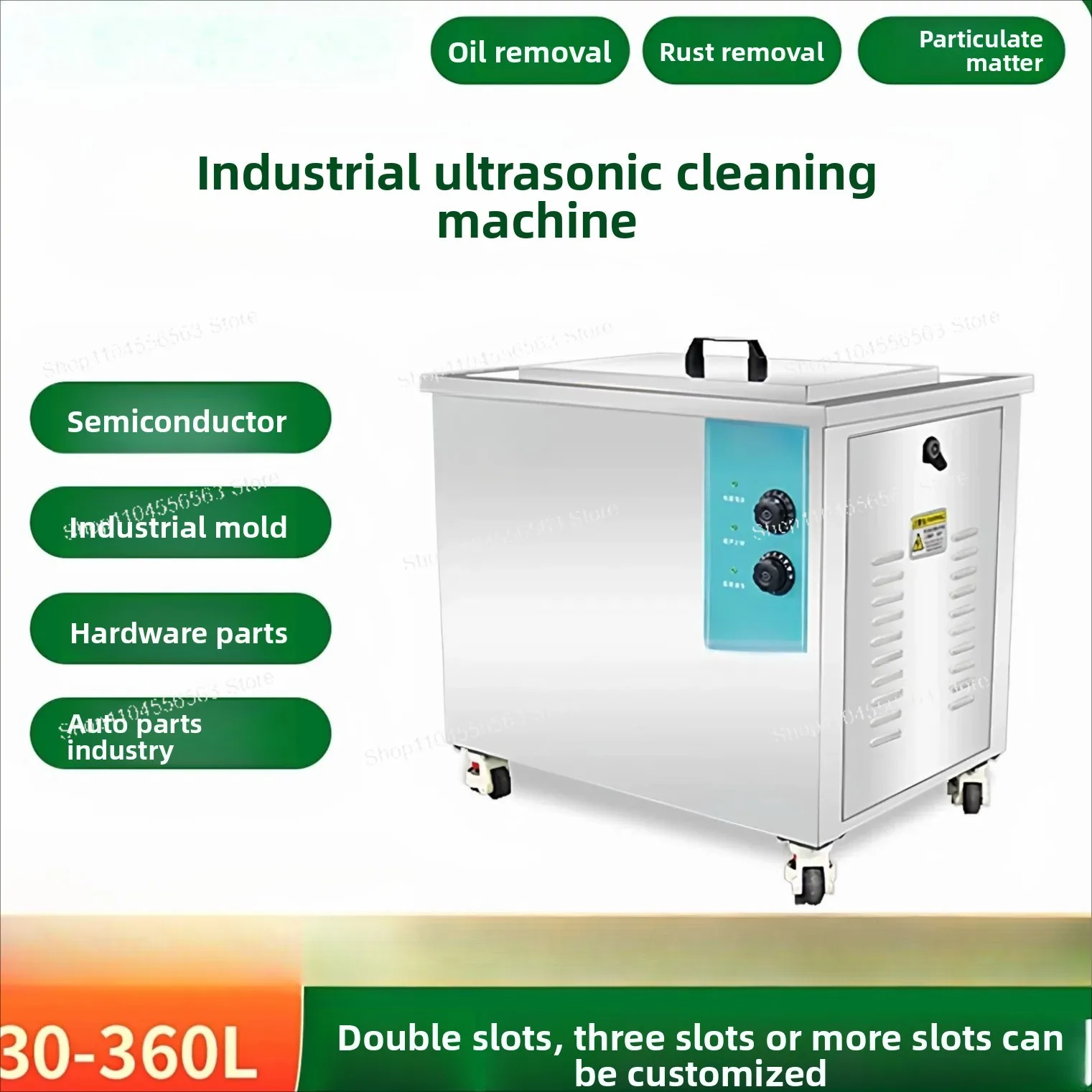 Single Slot Ultrasonic Equipment Commercial Auto Repair Die Hardware Semiconductor Cleaning Oil Removal and Rust Removal Cleaner
Single Slot Ultrasonic Equipment Commercial Auto Repair Die Hardware Semiconductor Cleaning Oil Removal and Rust Removal Cleaner