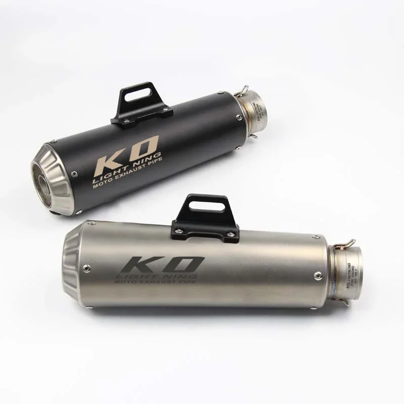 60mm Universal Motorcycle Exhaust Tail Pipe With Muffler Stainless Steel 350mm Exhaust System Modified For ATV Street Bike
60mm Universal Motorcycle Exhaust Tail Pipe With Muffler Stainless Steel 350mm Exhaust System Modified For ATV Street Bike