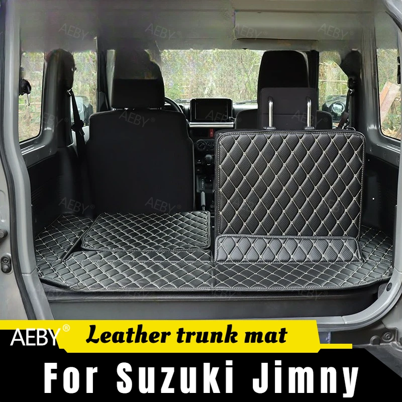 For Suzuki Jimny 2019-2026 PU leather trunk mat is scratch-resistant and waterproof,luggage mat,Non-slip, all-weather,interior
For Suzuki Jimny 2019-2026 PU leather trunk mat is scratch-resistant and waterproof,luggage mat,Non-slip, all-weather,interior