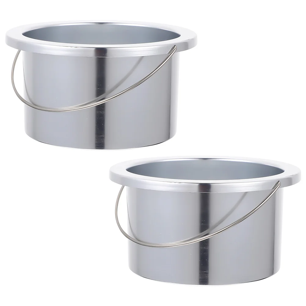 2Pcs Wax Melting Machine Inner Pot Silver Stainless Steel Aluminum Nonstick Hair Removal Tool Container
2Pcs Wax Melting Machine Inner Pot Silver Stainless Steel Aluminum Nonstick Hair Removal Tool Container