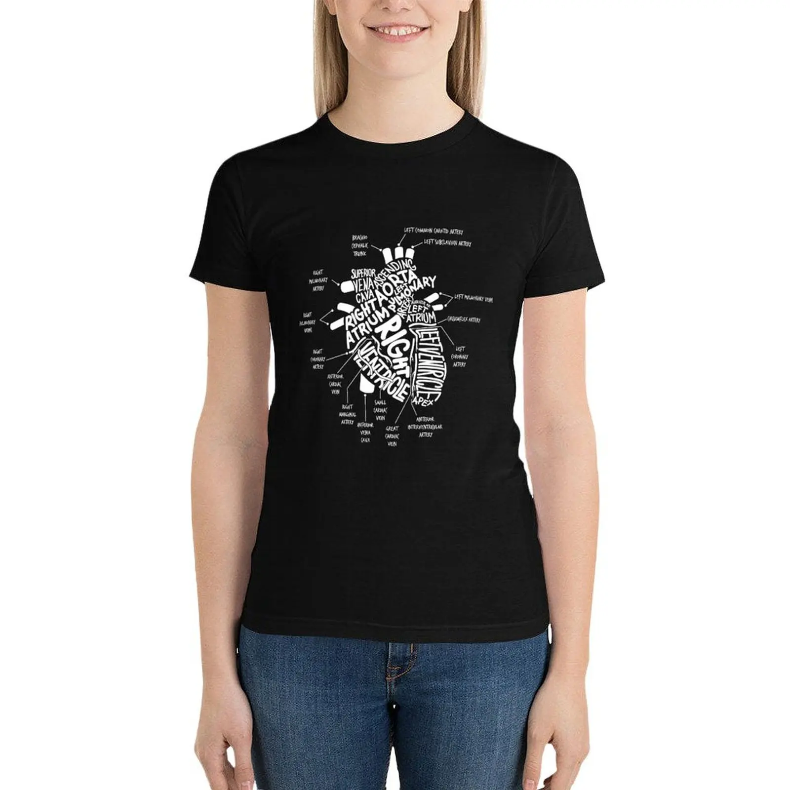 Anatomical Heart T-Shirt tops aesthetic clothes Short sleeve tee T-shirt Women
Anatomical Heart T-Shirt tops aesthetic clothes Short sleeve tee T-shirt Women