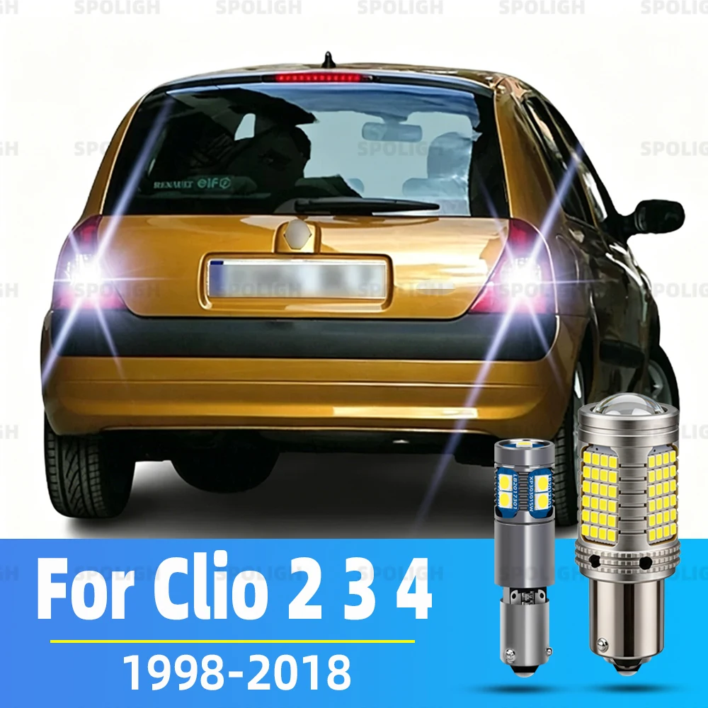 2pcs LED Reverse Light For Renault Clio 2 3 4 Accessories 1998-2018 2011 2012 2013 2014 2015 2016 2017 Backup Back Up Lamp
2pcs LED Reverse Light For Renault Clio 2 3 4 Accessories 1998-2018 2011 2012 2013 2014 2015 2016 2017 Backup Back Up Lamp