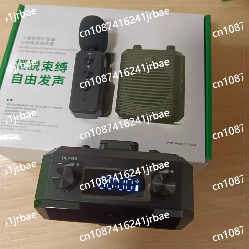 Bluetooth Voice Amplifier with Wireless Lavalier Microphone,Portable Speaker Wireless Mic for Classroom/Yoga/Training-M1
Bluetooth Voice Amplifier with Wireless Lavalier Microphone,Portable Speaker Wireless Mic for Classroom/Yoga/Training-M1
