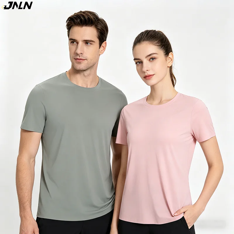 JNLN Hiking Short Sleeve T-Shirt Men Women Lightweight Stretch Quick Dry Gym Sportswear Camping Climbing Trekking Sports Tees
JNLN Hiking Short Sleeve T-Shirt Men Women Lightweight Stretch Quick Dry Gym Sportswear Camping Climbing Trekking Sports Tees