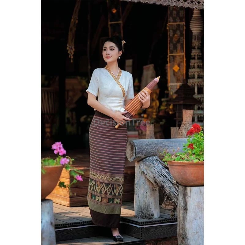 2025 temperament slim fitting dainty thailand clothing trendy design sense dai minority garment advanced sense women's clothes
2025 temperament slim fitting dainty thailand clothing trendy design sense dai minority garment advanced sense women's clothes