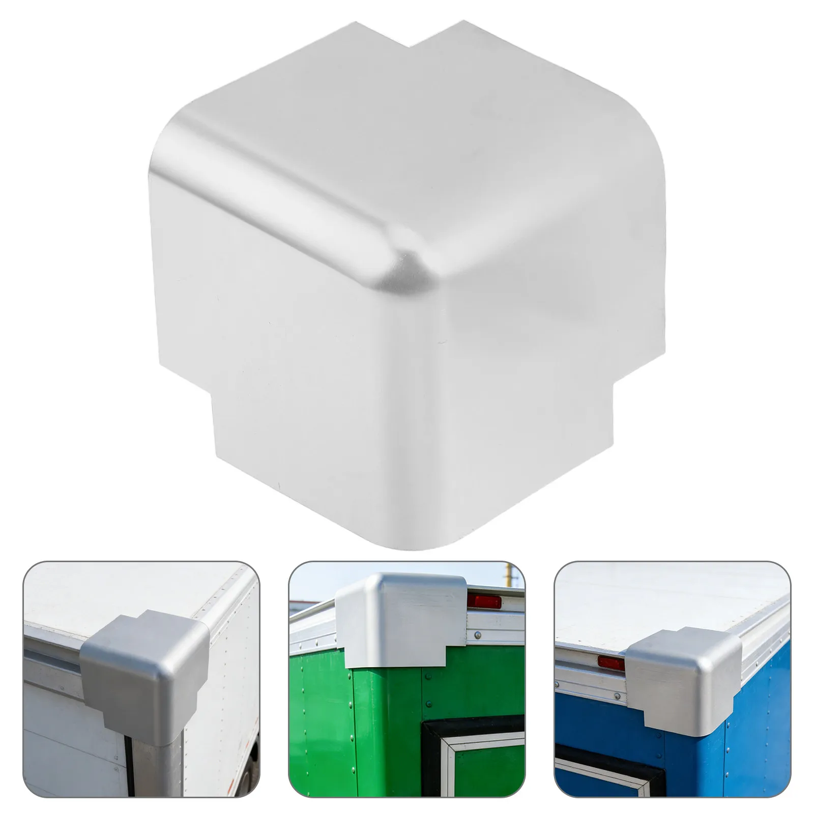 2Pcs Aluminum Truck Corner Protectors Heavy Duty Edge Wrap for Refrigerated Truck Body Cargo Load Guard Metal Shipping Container
2Pcs Aluminum Truck Corner Protectors Heavy Duty Edge Wrap for Refrigerated Truck Body Cargo Load Guard Metal Shipping Container