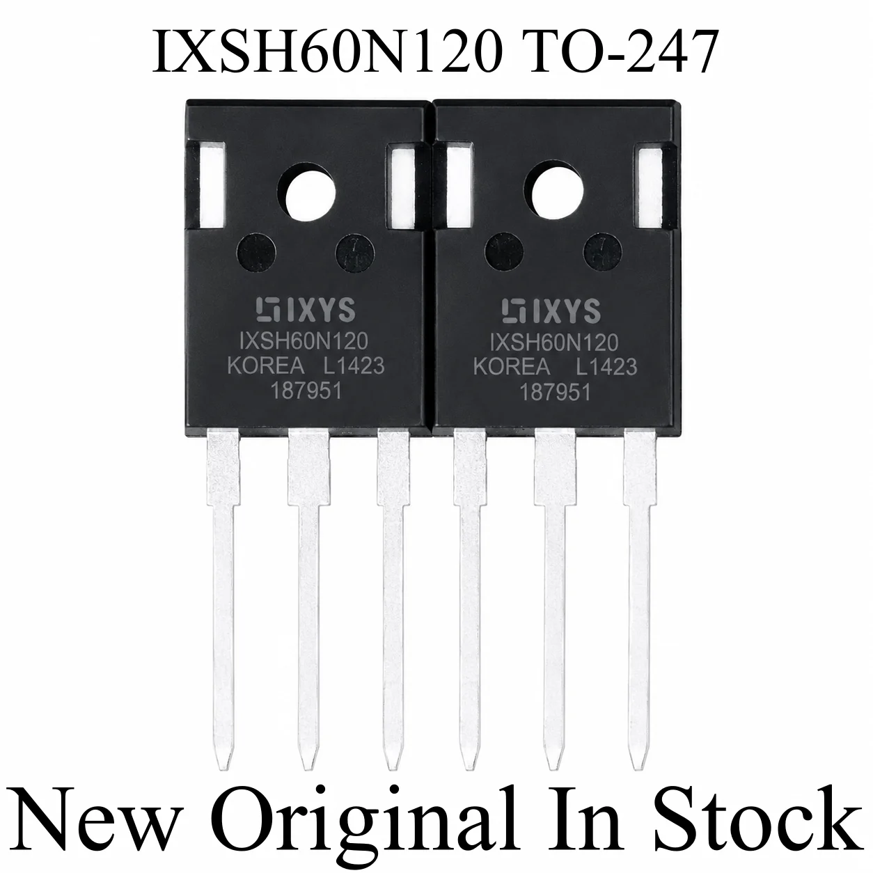5-10pcs 100% New Original Transistor IXSH60N120 60N120 IGBT TO-247 1200V 60A In Stock
5-10pcs 100% New Original Transistor IXSH60N120 60N120 IGBT TO-247 1200V 60A In Stock