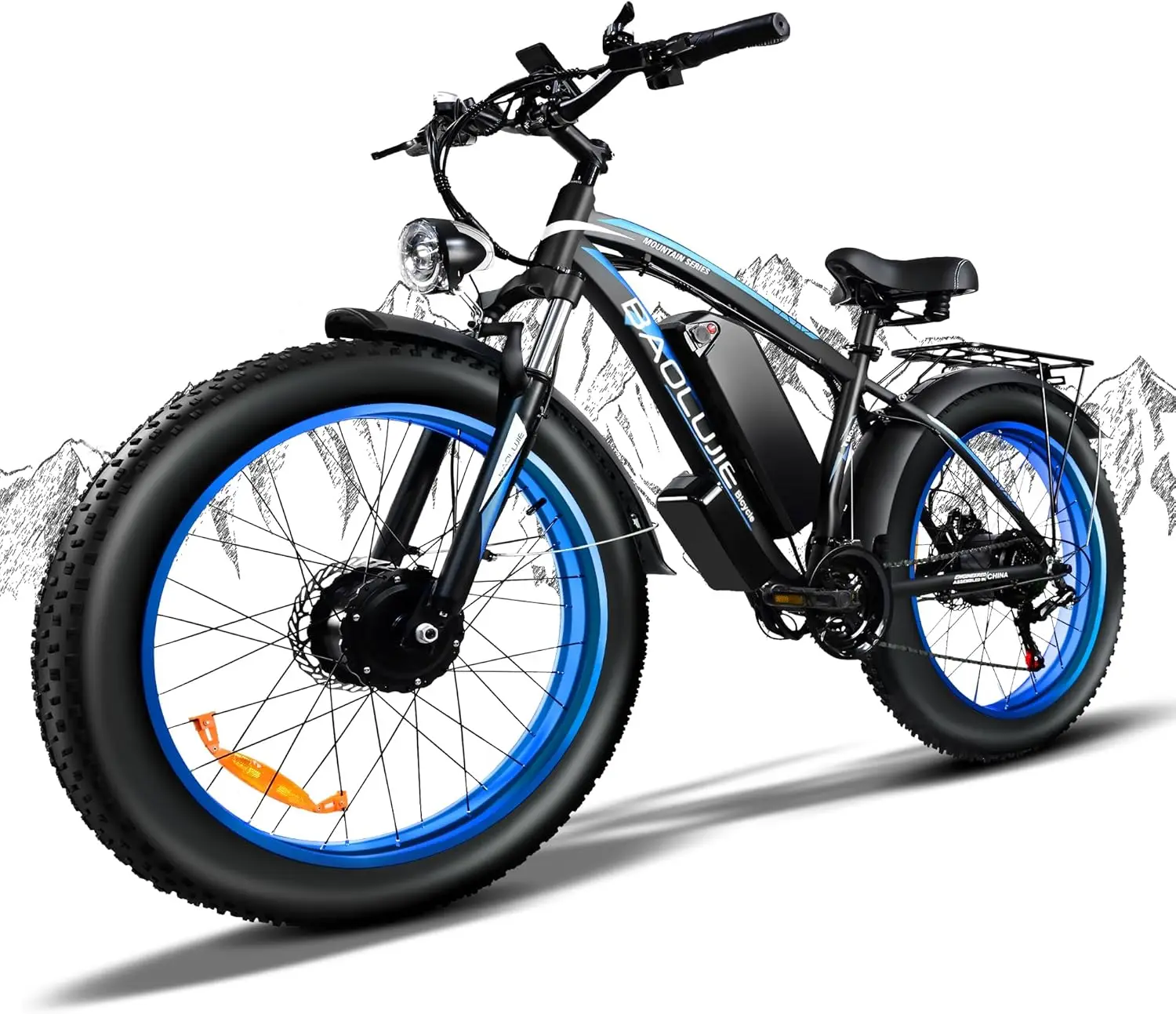 3000W Electric Bike for Adult,60KM/H Dual Motor Electric Bike Fat, Motorcycle Hydraulic Brake Dual Motor ebike Electric Bicycle
3000W Electric Bike for Adult,60KM/H Dual Motor Electric Bike Fat, Motorcycle Hydraulic Brake Dual Motor ebike Electric Bicycle