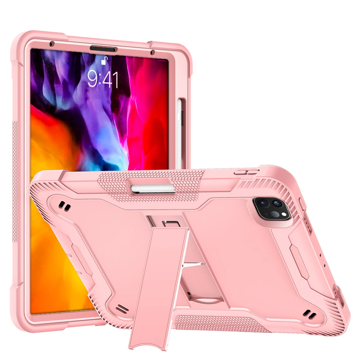 Чехол для iPad Pro 11-дюймовый 5-го поколения (M4) 2024 сверхпрочный защитный чехол для планшета с подставкой-карандашом
Чехол для iPad Pro 11-дюймовый 5-го поколения (M4) 2024 сверхпрочный защитный чехол для планшета с подставкой-карандашом